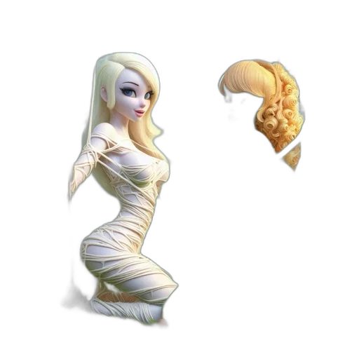 dress, robot, concept art, fantasy art transparent PNG cut-out