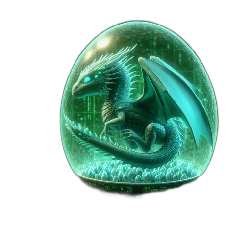 dragon, jewelry, hat, 3d render transparent PNG cut-out