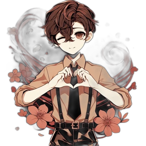 flower, mask, staff, pixel art transparent PNG cut-out