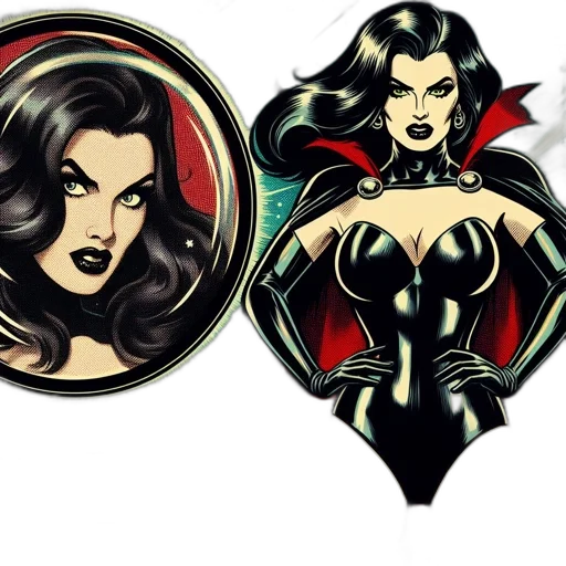 comic book art, cartoon, concept art, fantasy art transparent PNG cut-out