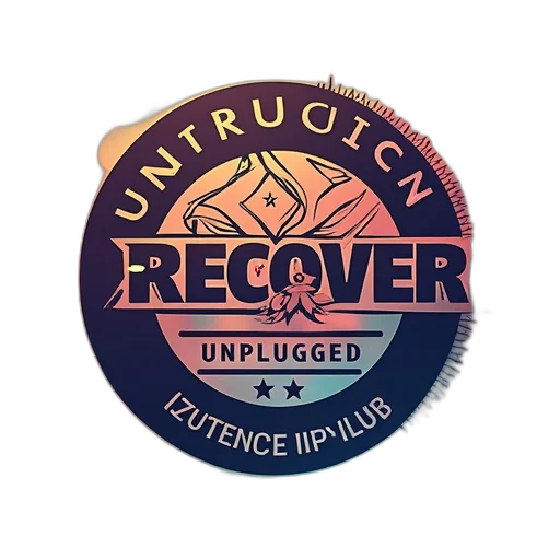new, recovery, unplugged, logo transparent PNG cut-out