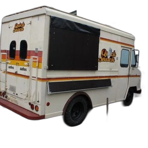 3d render, concept art, white, truck transparent PNG cut-out