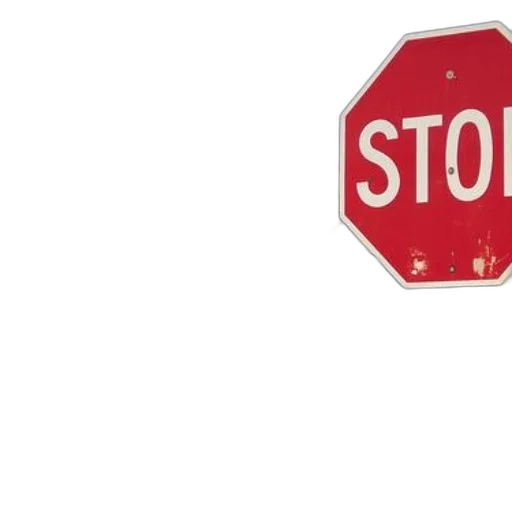 staff, stop, sign, stands transparent PNG cut-out