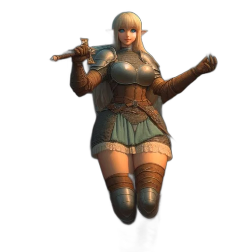 staff, weapon, sword, dress transparent PNG cut-out