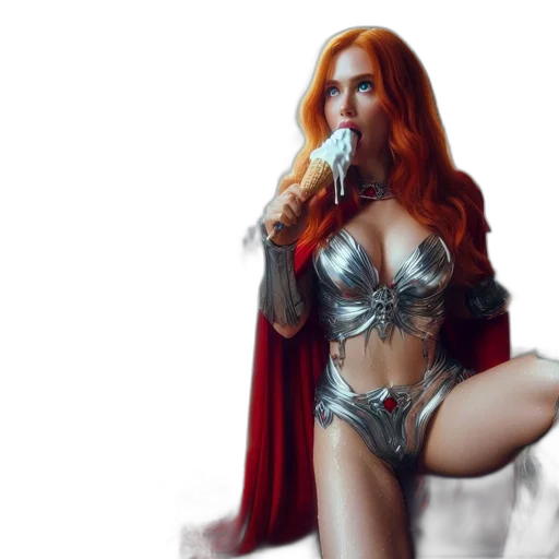 comic book art, fantasy art, concept art, 3d render transparent PNG cut-out