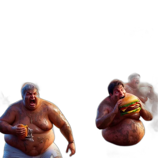 food, creature, animal, concept art transparent PNG cut-out