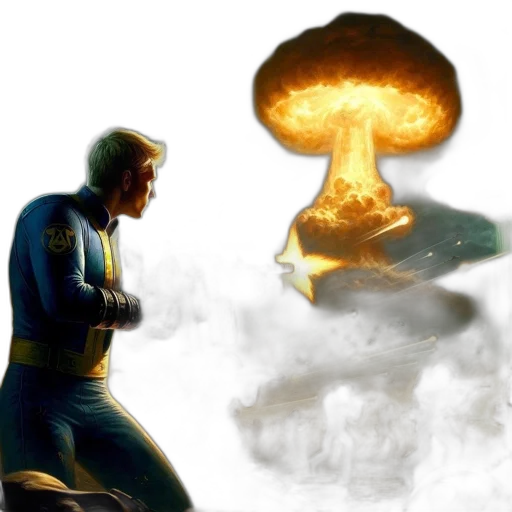 concept art, comic book art, outer space, fire transparent PNG cut-out