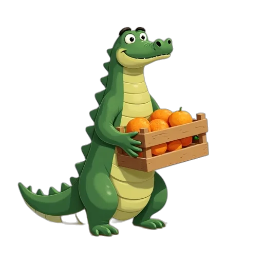 dragon, food, animal, creature transparent PNG cut-out