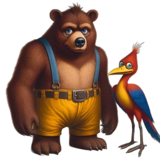animal, staff, concept art, pixel art transparent PNG cut-out