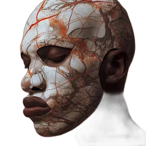 mask, face, crown, creature transparent PNG cut-out