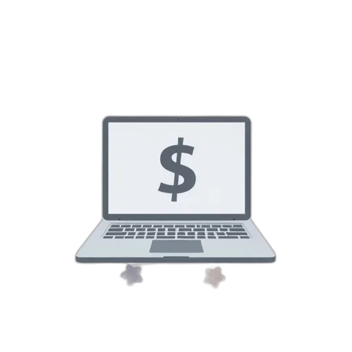 jewelry, 3d render, pixel art, laptop transparent PNG cut-out