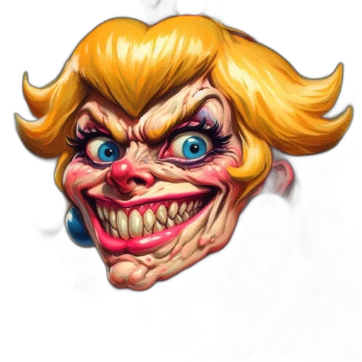 face, mask, creature, concept art transparent PNG cut-out