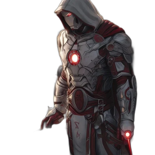 jacket, robot, weapon, concept art transparent PNG cut-out