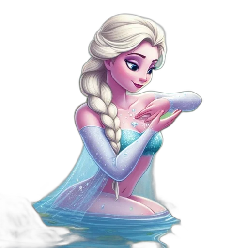 dress, fantasy art, concept art, cartoon transparent PNG cut-out
