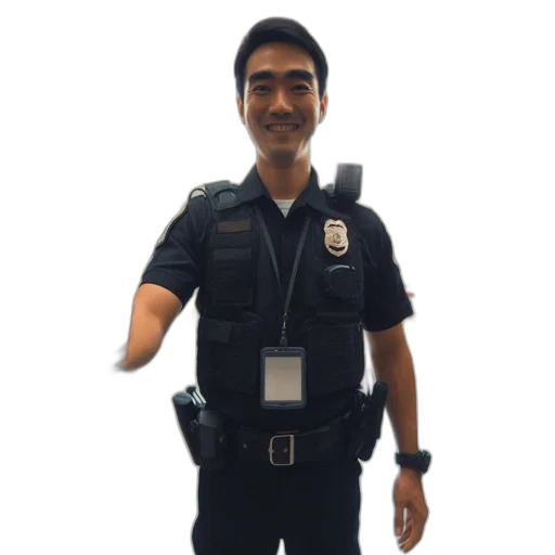staff, robot, weapon, face transparent PNG cut-out