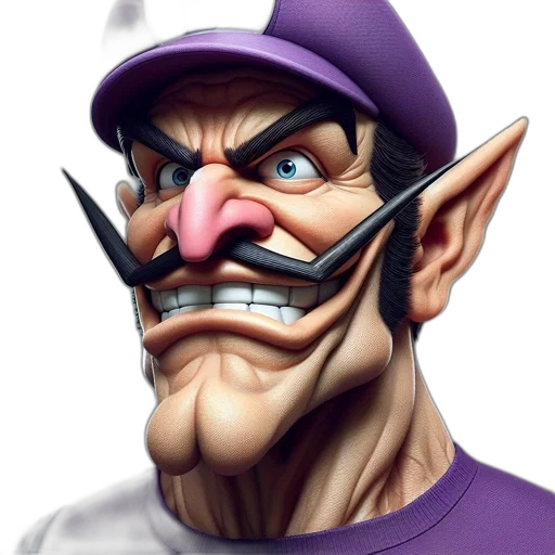 face, mask, hat, staff transparent PNG cut-out