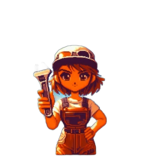 staff, bottle, robot, weapon transparent PNG cut-out