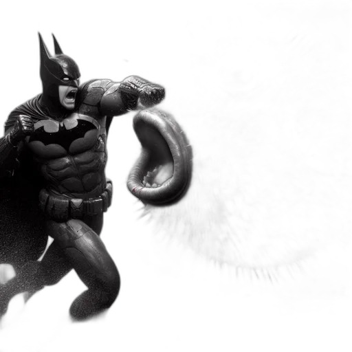 comic book art, concept art, 3d render, photorealistic transparent PNG cut-out