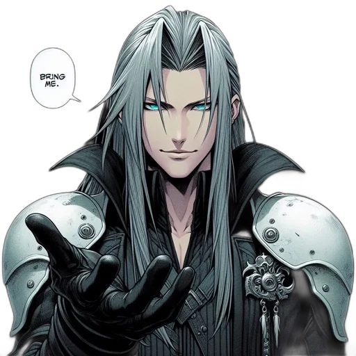 comic book art, concept art, fantasy art, anime transparent PNG cut-out