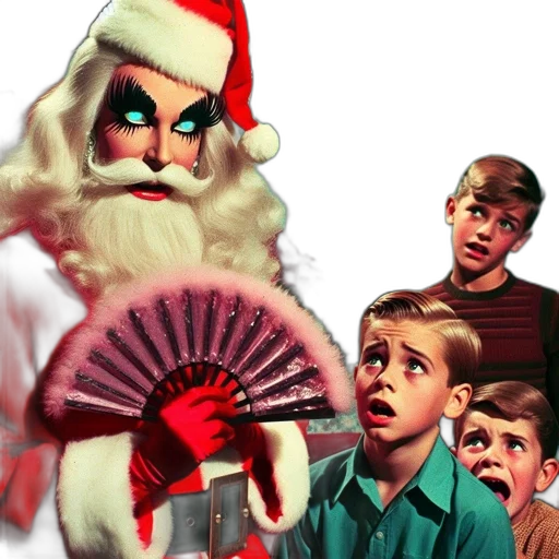 concept art, unique, colorful, christmas transparent PNG cut-out