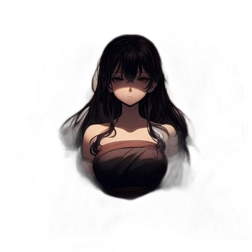mask, face, dress, hair transparent PNG cut-out