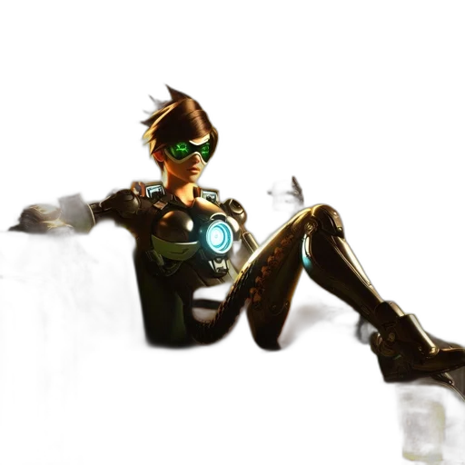 robot, staff, mask, 3d render transparent PNG cut-out