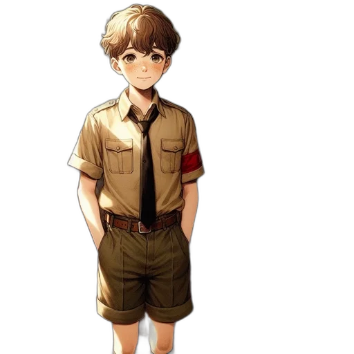 staff, animal, jacket, creature transparent PNG cut-out