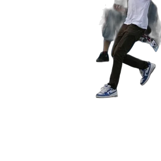 shoes, creature, staff, jacket transparent PNG cut-out