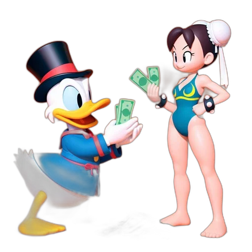 concept art, cartoon, pixel art, 3d render transparent PNG cut-out