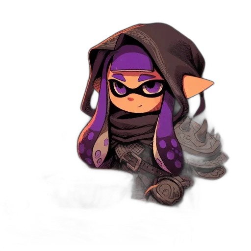 weapon, mask, staff, hat transparent PNG cut-out