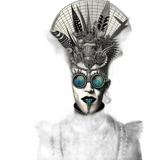 mask, hat, crown, robot transparent PNG cut-out