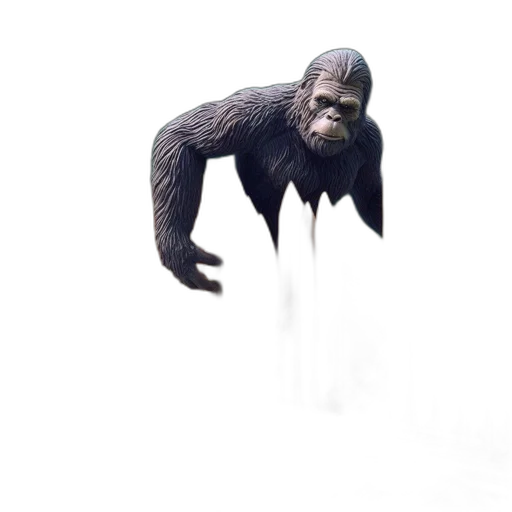 creature, animal, mask, hair transparent PNG cut-out