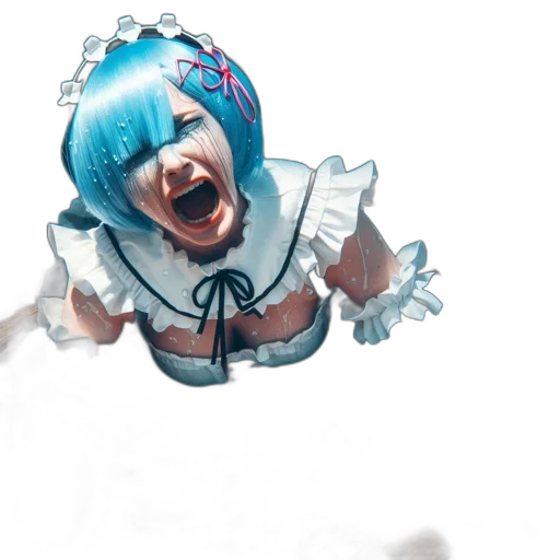 creature, robot, face, dress transparent PNG cut-out