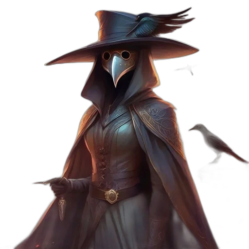 mask, hat, staff, face transparent PNG cut-out
