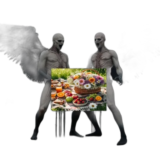 food, robot, furniture, creature transparent PNG cut-out