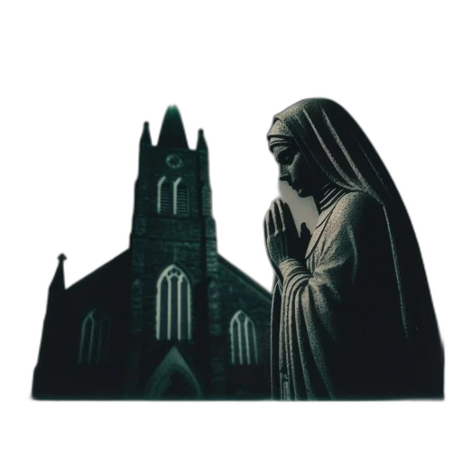 dress, face, crown, staff transparent PNG cut-out