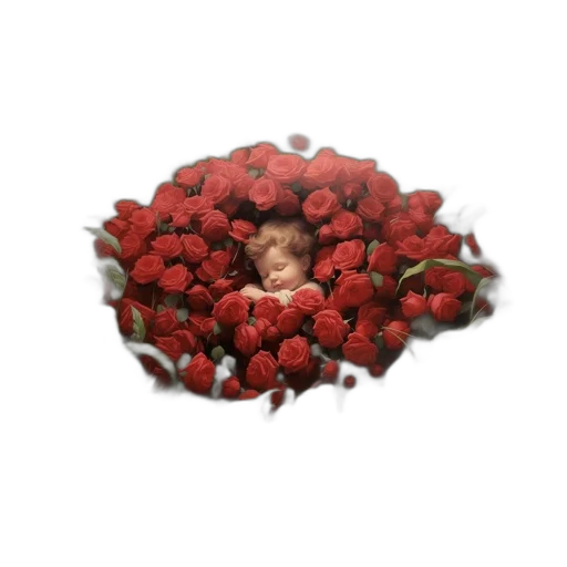 flower, crown, face, food transparent PNG cut-out