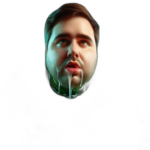face, mask, creature, staff transparent PNG cut-out