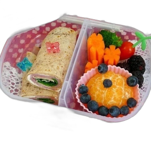 food, bento, box, sandwich transparent PNG cut-out