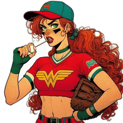 comic book art, cartoon, concept art, pixel art transparent PNG cut-out