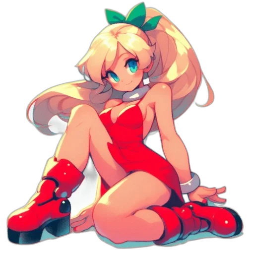 dress, staff, robot, weapon transparent PNG cut-out