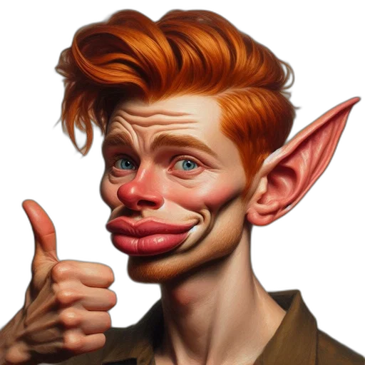 face, staff, mask, creature transparent PNG cut-out