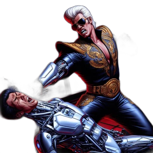 jacket, comic book art, concept art, outer space transparent PNG cut-out