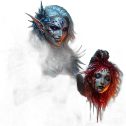 concept art, fantasy art, comic book art, pixel art transparent PNG cut-out