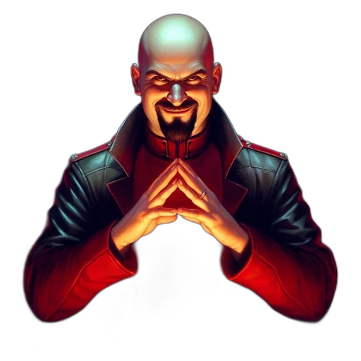 jacket, face, staff, concept art transparent PNG cut-out