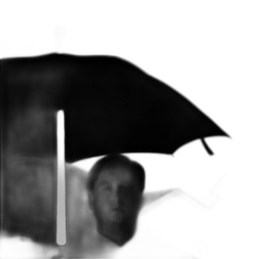 umbrella, face, mask, staff transparent PNG cut-out