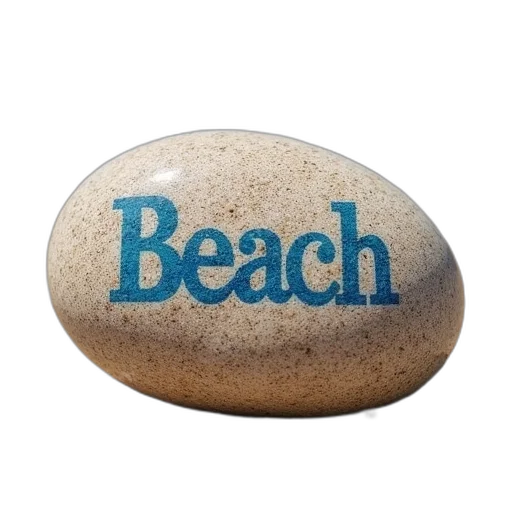 jewelry, 3d render, photorealistic, beach transparent PNG cut-out