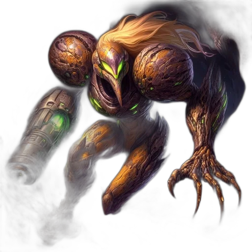 creature, robot, mask, concept art transparent PNG cut-out