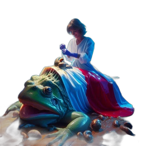 dress, creature, dragon, concept art transparent PNG cut-out