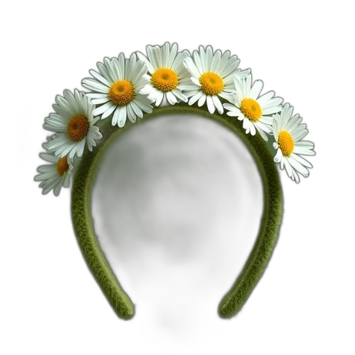 crown, jewelry, hat, flower transparent PNG cut-out